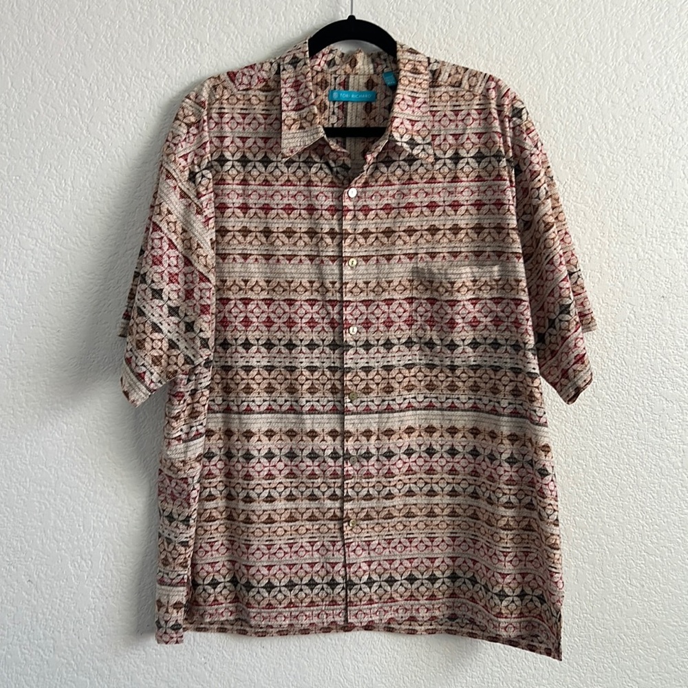 Tori Richard Short-sleeve Cotton Lawn Men’s Top 🌸🌷🌺